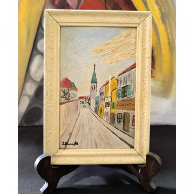 J. Burnett Yağlıboya Tablo