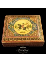 Geleneksel Motifli Ahşap Kutu