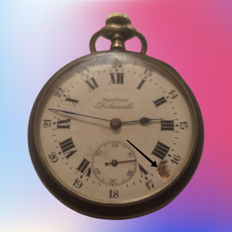 Antika cep saati. MONTRE DELISSALLE.