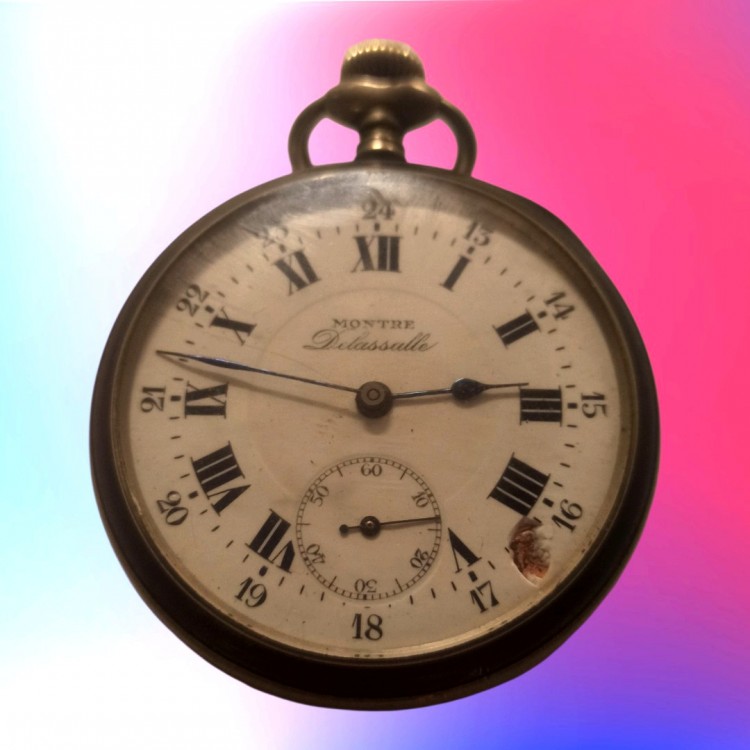 Antika cep saati. MONTRE DELISSALLE. 